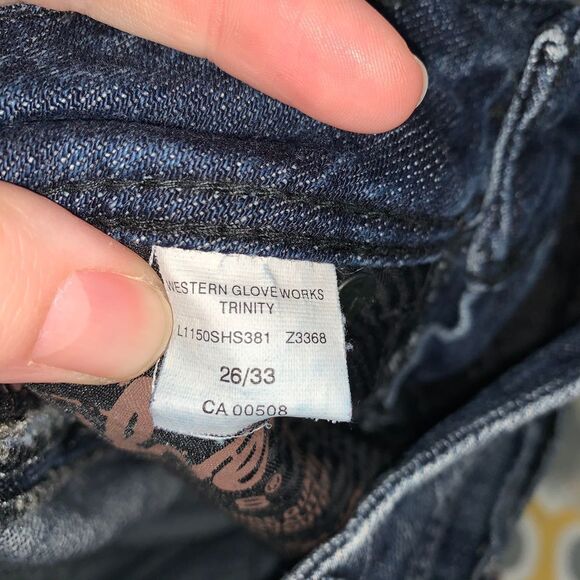 Silver Trinity Jeans Size 26 - Picture 7 of 7